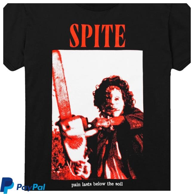 Spite Cult Merch Pain Lasts Tee