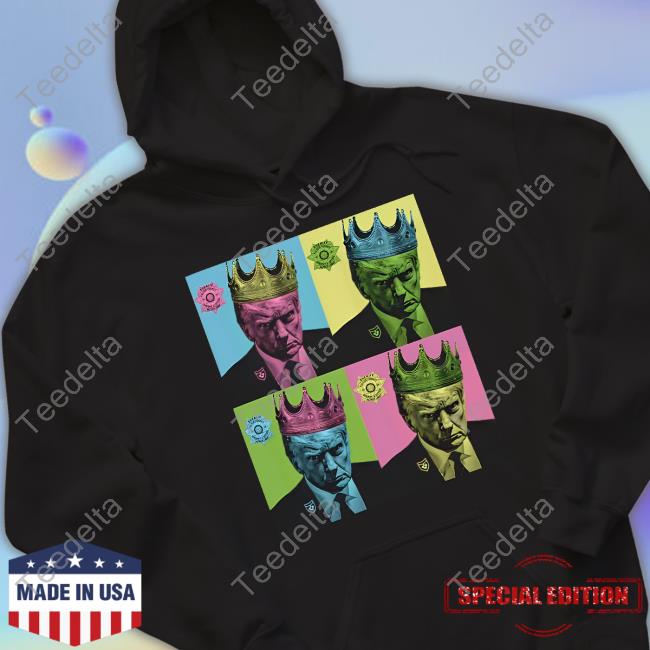 Patch Ops Merch Trump Mugshot Biggie Smalls Icon Long Sleeve Tee Shirt