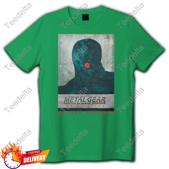 Tactical Espionage Action Metal Gear Vr Missions Mission Extended Shirt