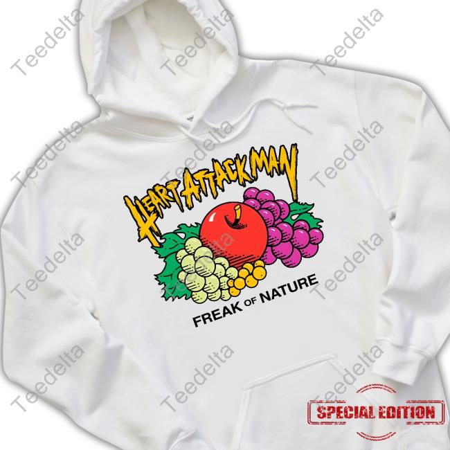 Heartattackman Shop Heart Attack Man Freak Fruit Tee Shirts