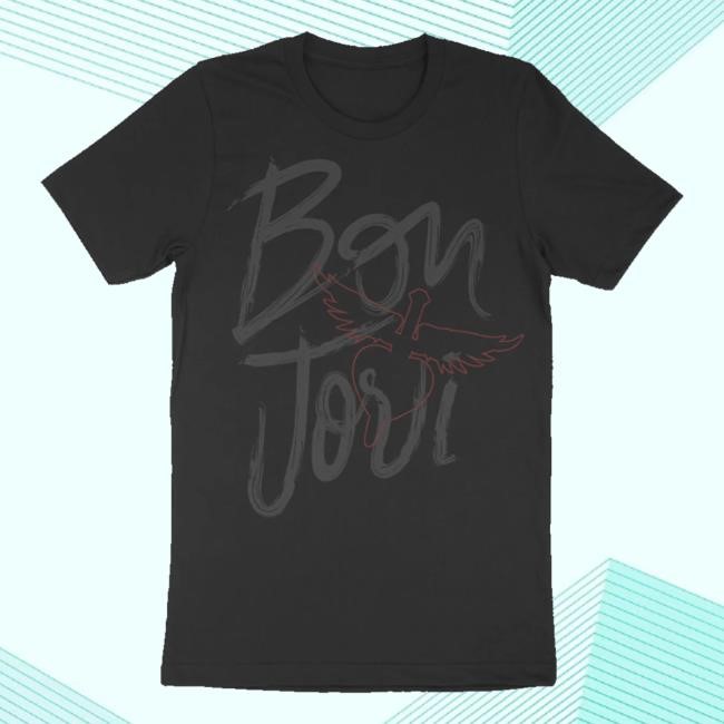 Brush Strokes Black Tee