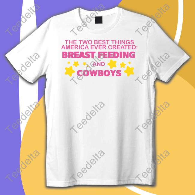 Breastfeeding & Cowboys America Hoodie