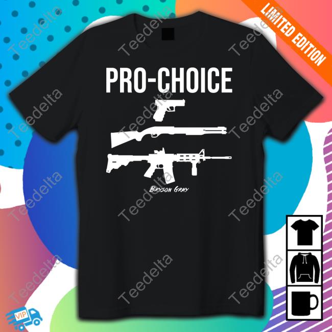 Ccg Bryson Pro Choice Guns Bryson Gray Shirt