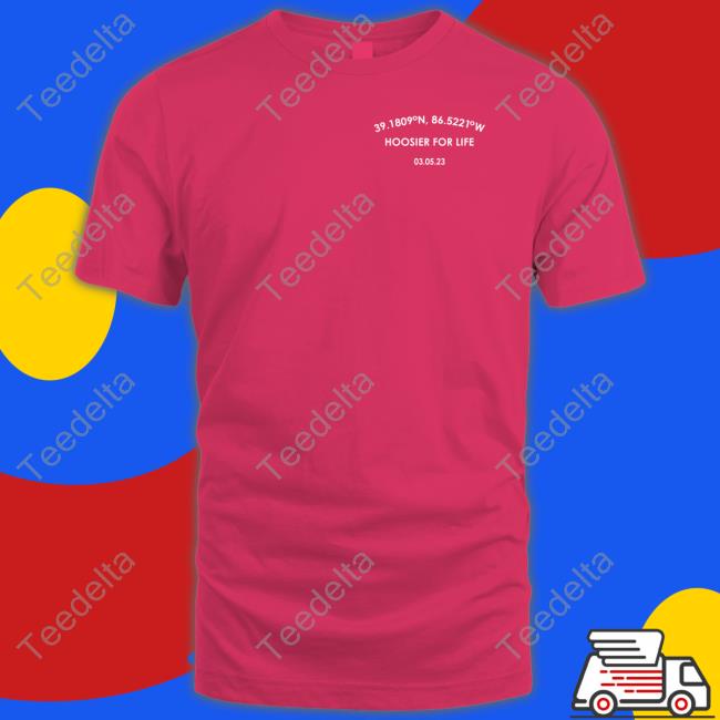 Accidentallyiconic Hoosier For Life Sweatshirt