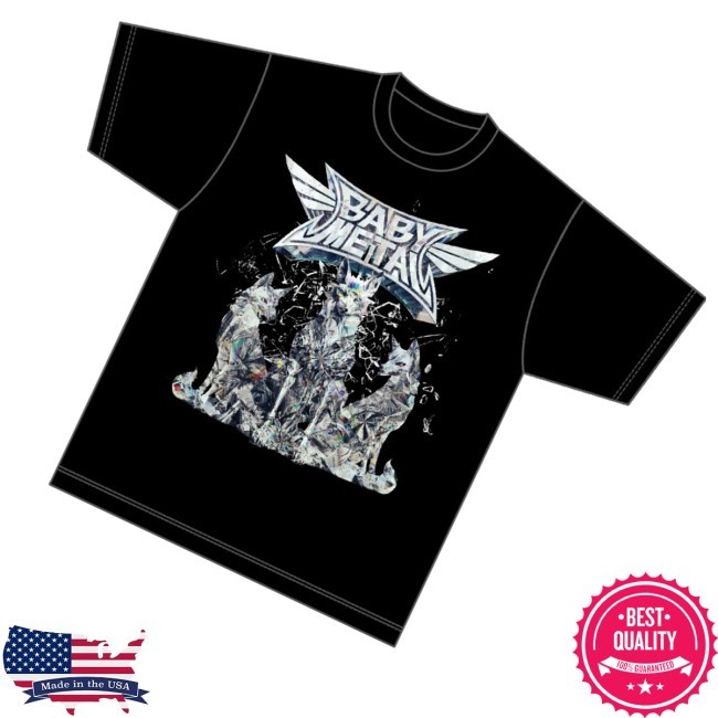 Babymetal Store Glass Foxes Long Sleeve Shirt