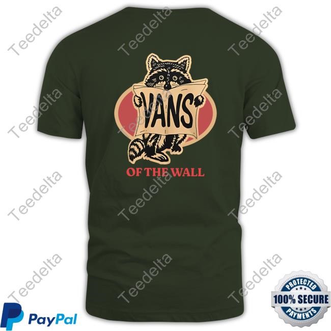 Niteskunk Vans Racoon Off The Wall Hooded Sweatshirt Vans Racoon Off The Wall Sweatshirt