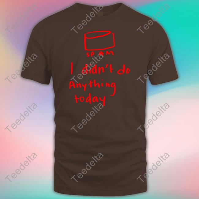 Sp Am I Didn't Do Anything Today Tee Millie Parfait