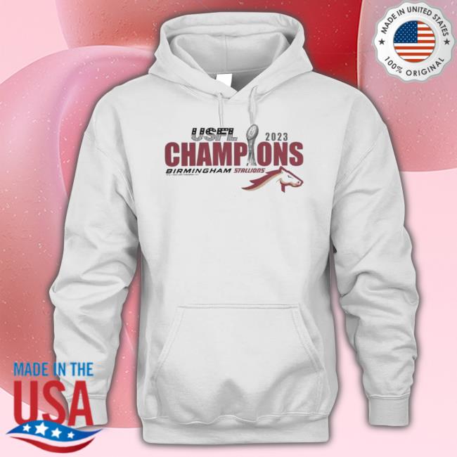 Official Usfl 2023 Birmingham Stallions Champions shirt Official Usfl 2023 Birmingham Stallions Champions shirt