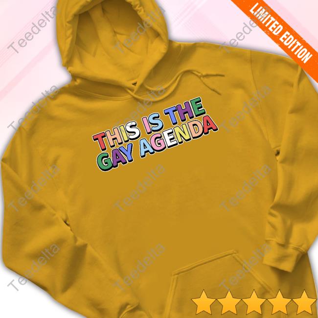 Good Shirts This Is The Gay Agenda Long Sleeve T Shirt