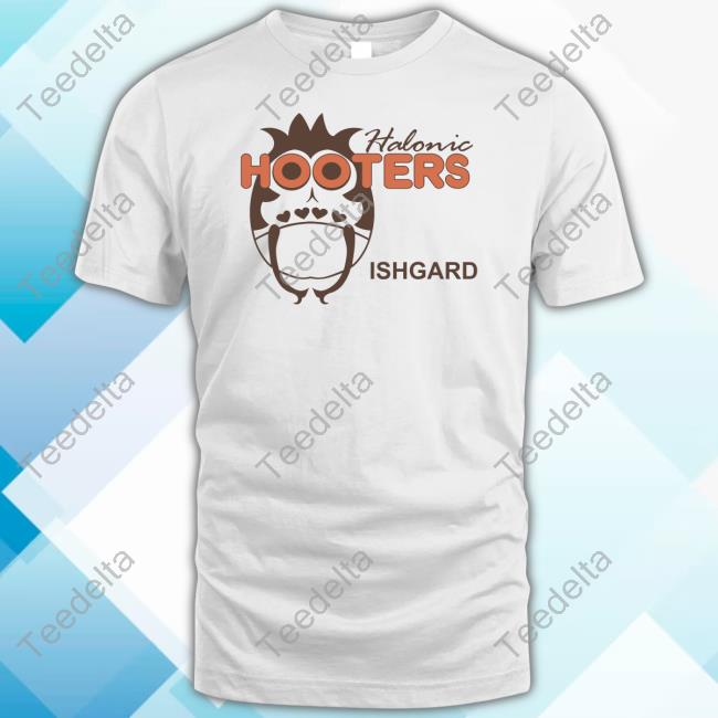 Darkdragoon Halonic Hooters Ishgard Tee Shirt