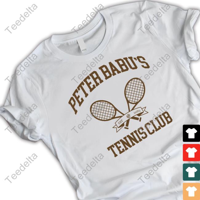 Peter Babu's Tennis Club Sweatshirt