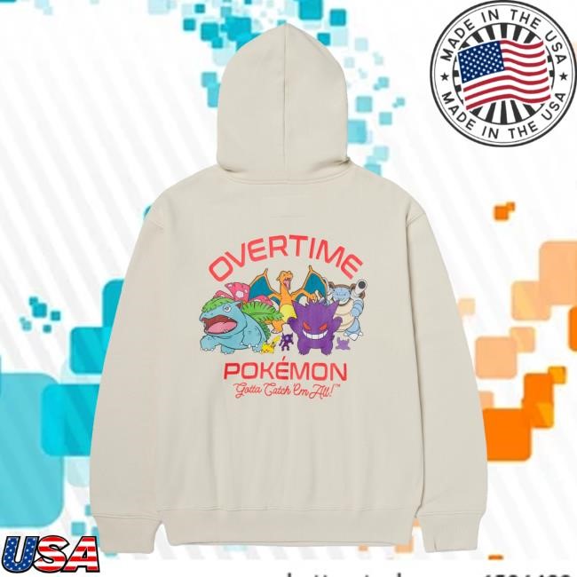 Overtime Merch Shop Store Official Ote Pokémon All Team Shirts