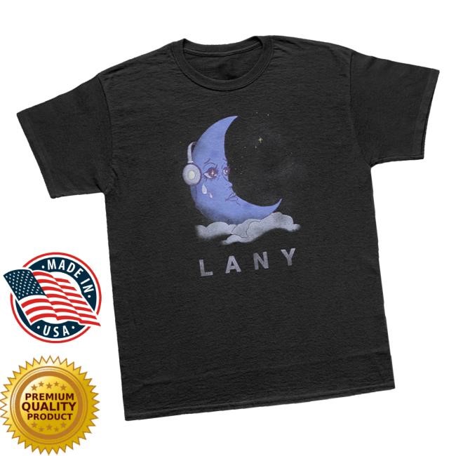 Official Lany Store Lany Moon Tee Shirt