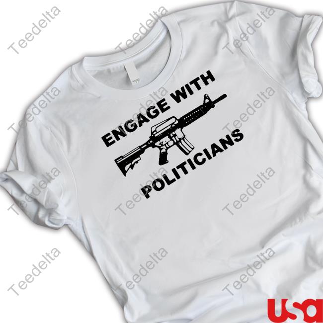 Krime Merch Engage With Politicians Long Sleeve T Shirt