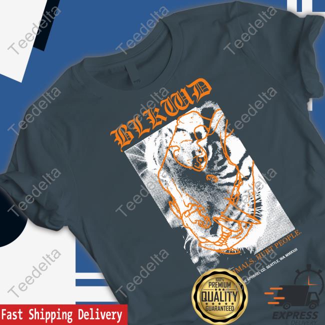Kevin Blackwood Love Animals Hurt People Tee