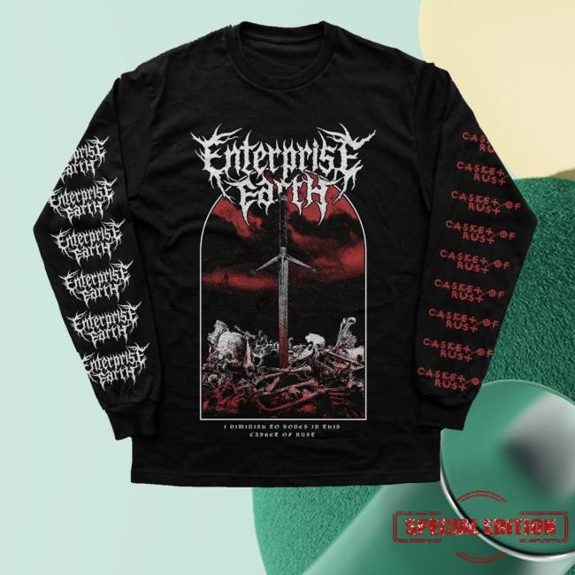 Indiemerchstore Enterprise Earth Casket Of Rust Tee