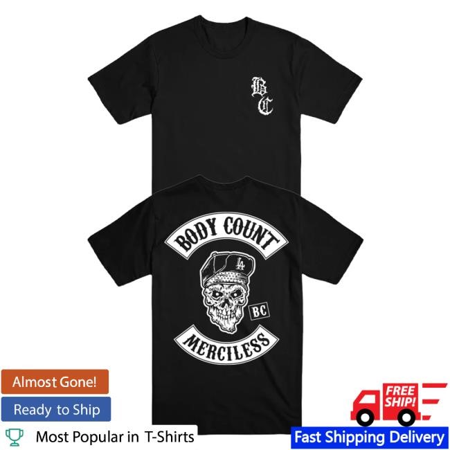 Body Count Merch Store Body Count Biker Hoodie