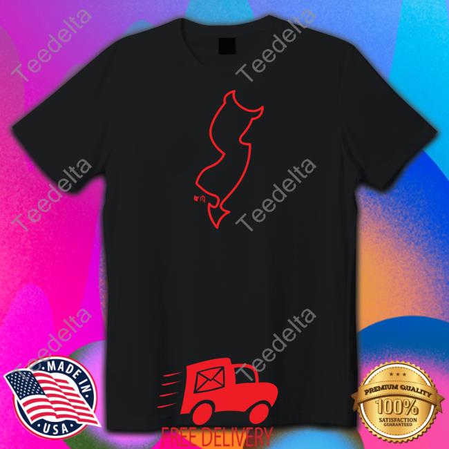 New Jersey Neon Tail Shirt Athlete Logos