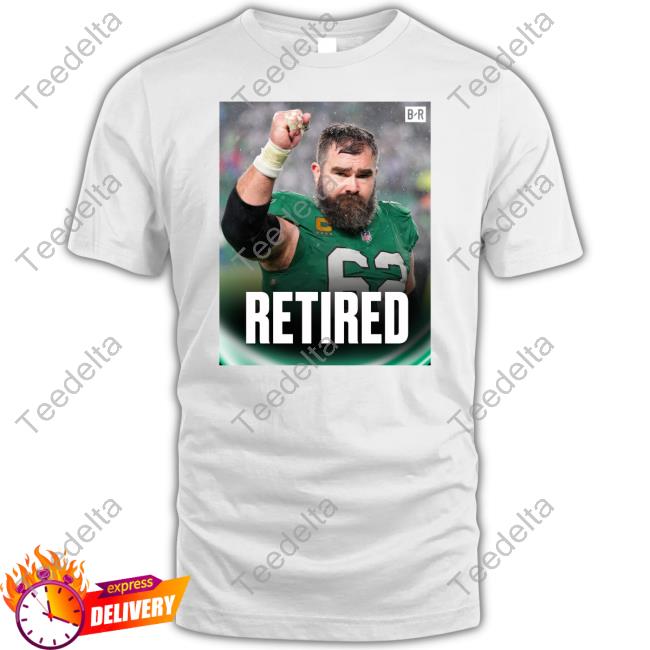 Bleacher Report Jason Kelce Retired Sweatshirt