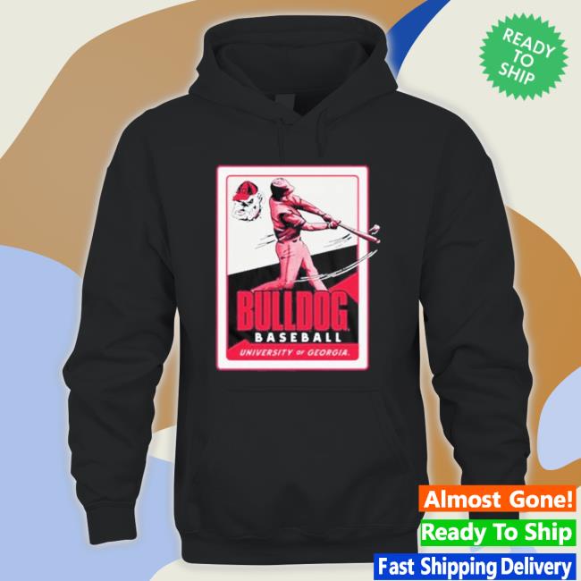 Official University Of Georgia Baseball Card Pocket shirt Official University Of Georgia Baseball Card Pocket shirt
