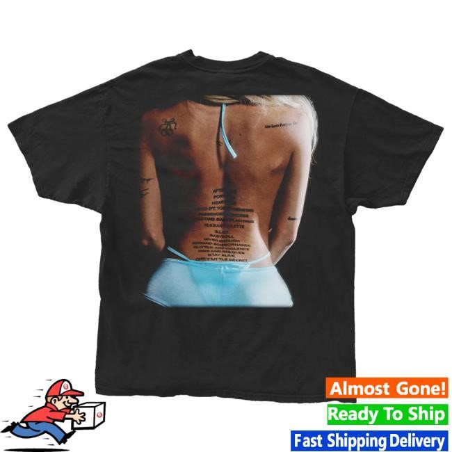 Nessa Barrett Merch Store Aftercare Album Cover Crewneck Sweatshirt