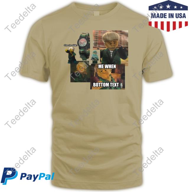 Cha Cha Side Me When Bottom Text Hooded Sweatshirt