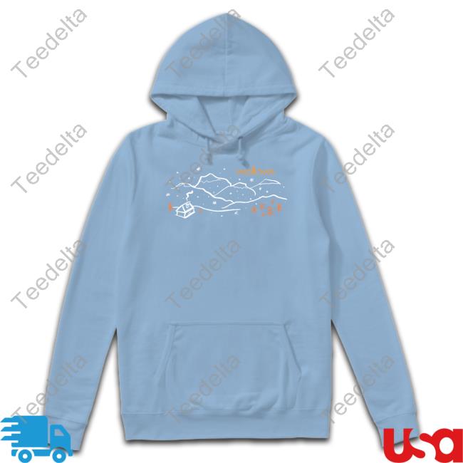 Wallowsmusic Store Wallows Winter Scene Tee Shirt Wallows Winter Scene Hoodie