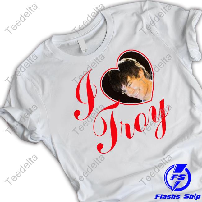 I Love Troy High School Sweater Bershka