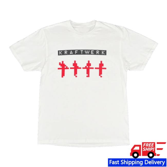 Kraftwerk Merch Store Logo White Shirt, Hoodie, Sweatshirt