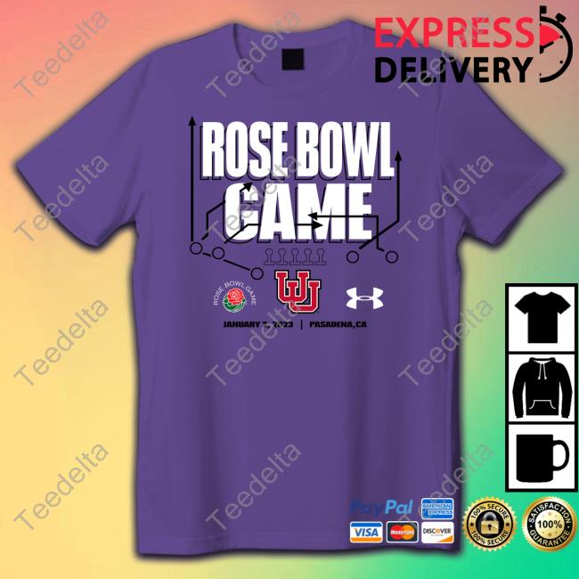 Rose Bowl Game January 2, 2023 Pasadena, Ca Shirt Utah Football Rose Bowl Game 2023 Play Call Under Armour Long Sleeve T Shirt