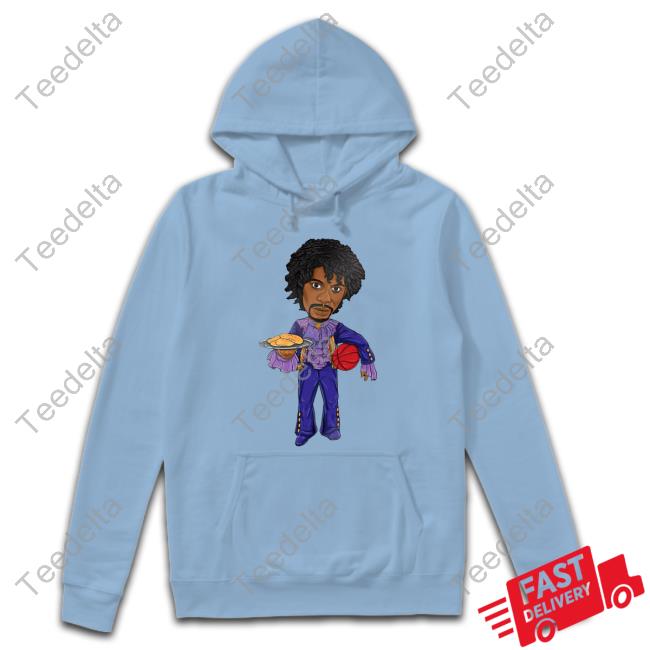 Corey Price Wearing Basketball Pancakes Dave Chappelle Prince T Shirts
