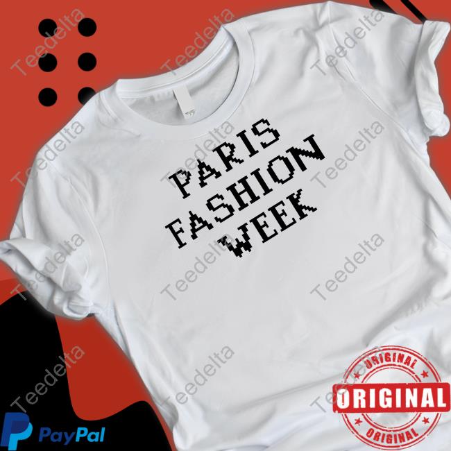 New York Basketball Paris Fashion Week T Shirt