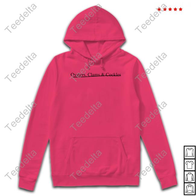 Bolenmedia Store Oyster Clams And Cockles Hoodie