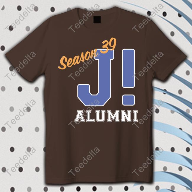 39 Jeopardy Contestant Alumni Tee Shirt