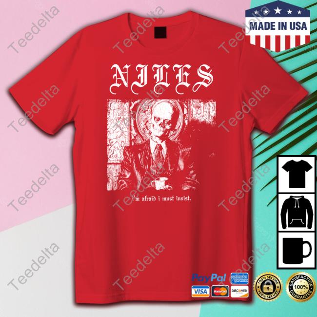 Waveygoodsco Store Niles Crane Death Metal Hardcore Tee