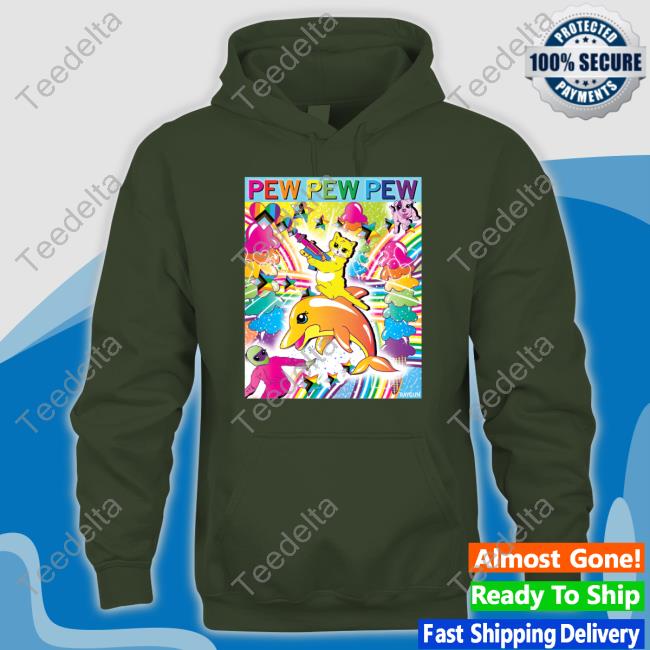 Raygun Pew Pew Pew Full Color T-Shirt, Hoodie, Tank Top, Sweater And Long Sleeve T-Shirt
