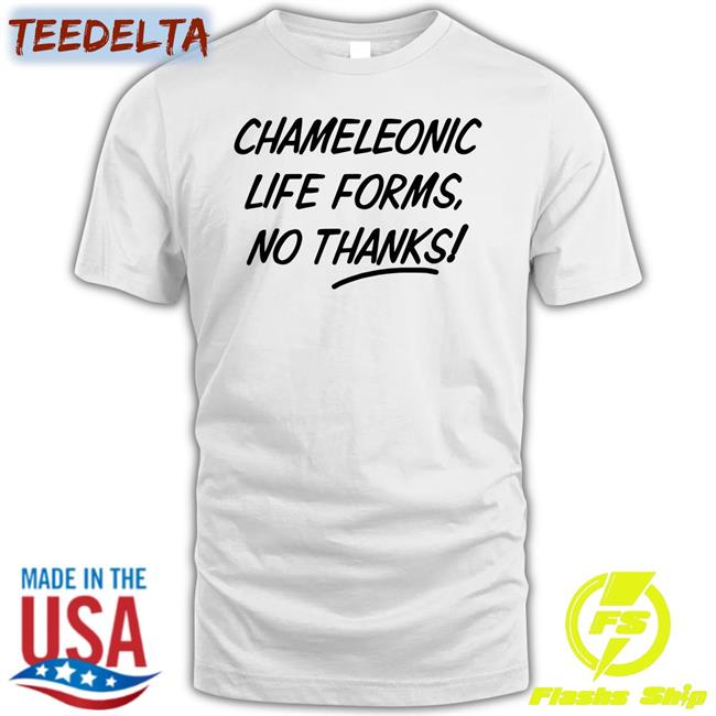 Red Award Quote Chameleonic Life Forms No Thanks Hoodie