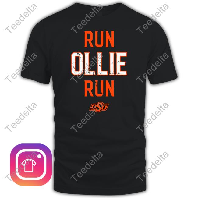 Official Oklahoma State University Run Ollie Run Shirt