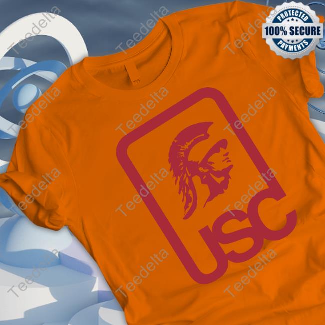 Top Usc Trojans Head Logo Vintage Shirt