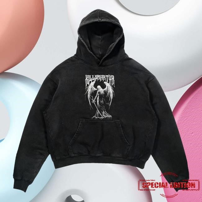 Official Killsmartyr Merch Store Angel Crewneck Sweatshirt
