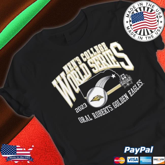 Oral Roberts Golden Eagles 2023 Men’S College World Series shirt