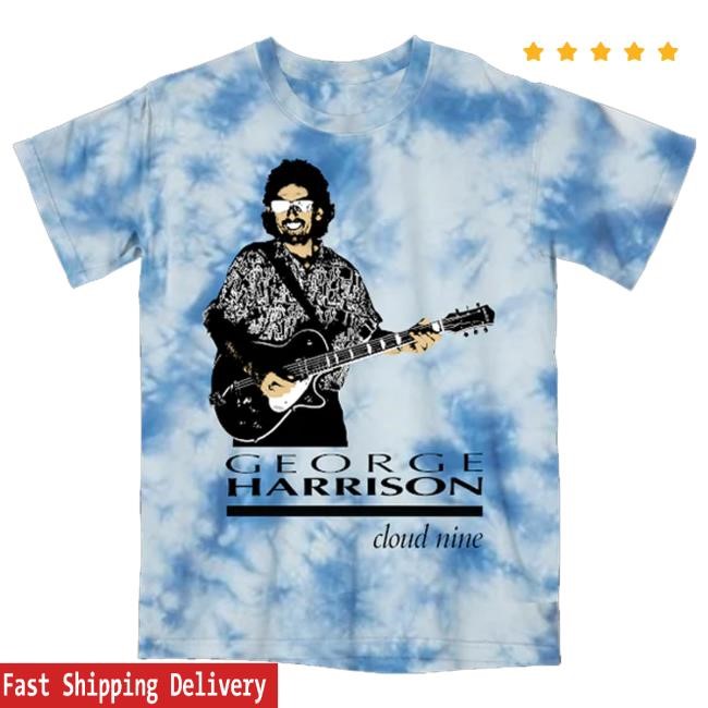 George Harrison Merch Cloud Nine Tie Dye Tee George Harrison Merch Cloud Nine Tie Dye Shirt