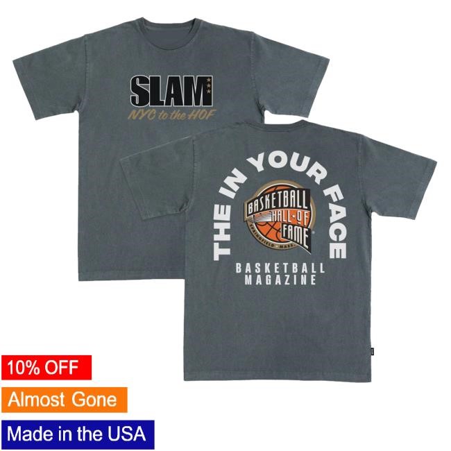 Slamgoods Merch Shop Slam Hall Of Fame Heavy T Shirts
