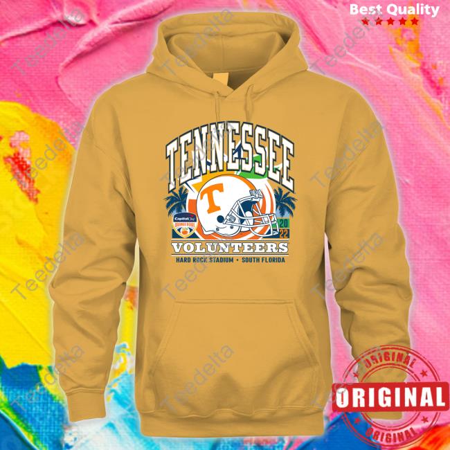 Tennessee Volunteers 2022 Capital One Orange Bowl Hard Rock Stadium South Florida Shirt