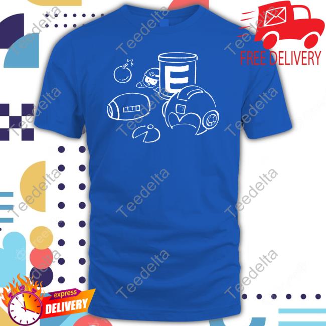 Mega Man Line Art Tee