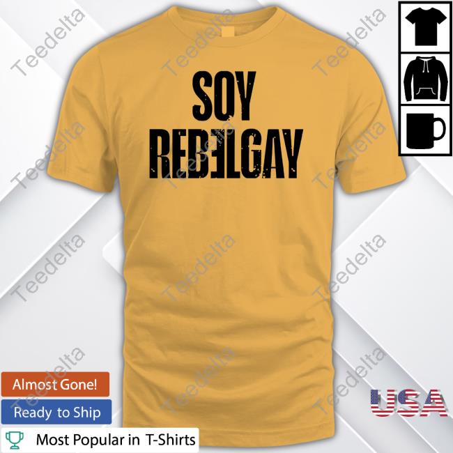 Shirt Soy Rebelgay Playera Orgullo Rbd