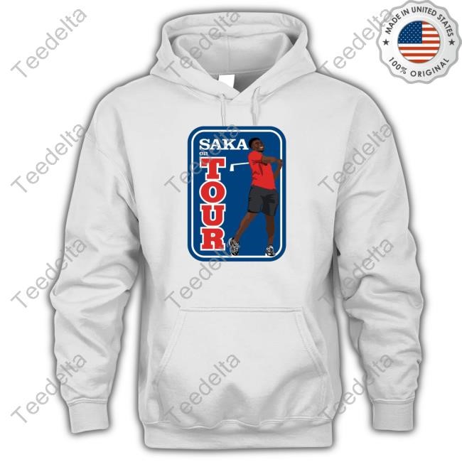 Saka On Tour T-Shirt, Hoodie, Tank Top, Sweater And Long Sleeve T-Shirt