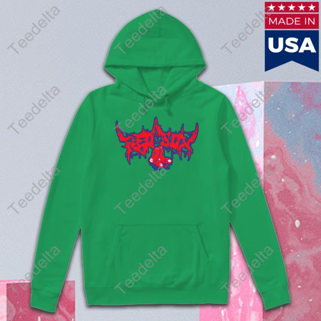 Self-Identified Emo Death Metal Red Sox Logo Shirts American League