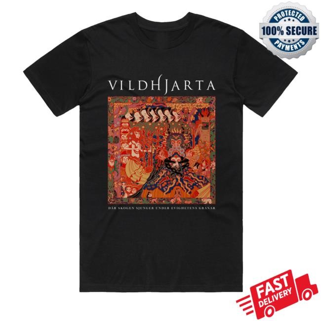 Vildhjarta Dar Skogen Sjunger Under Evighetens Granar Shirt, Hoodie, Sweatshirt Vildhjarta Official Merch + Dssueg