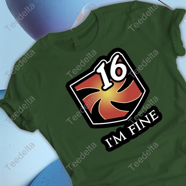 I'm Fine 16 Crewneck Sweatshirt